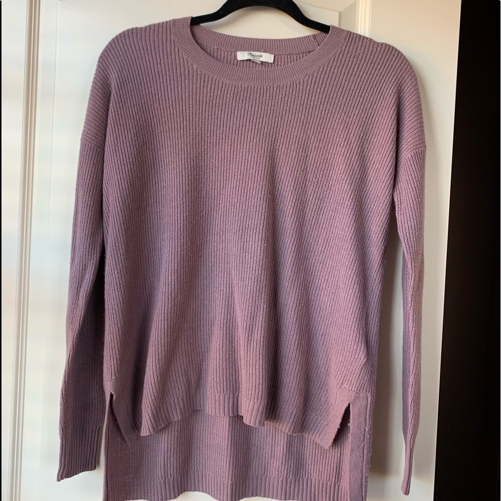 Madewell lavender sweater